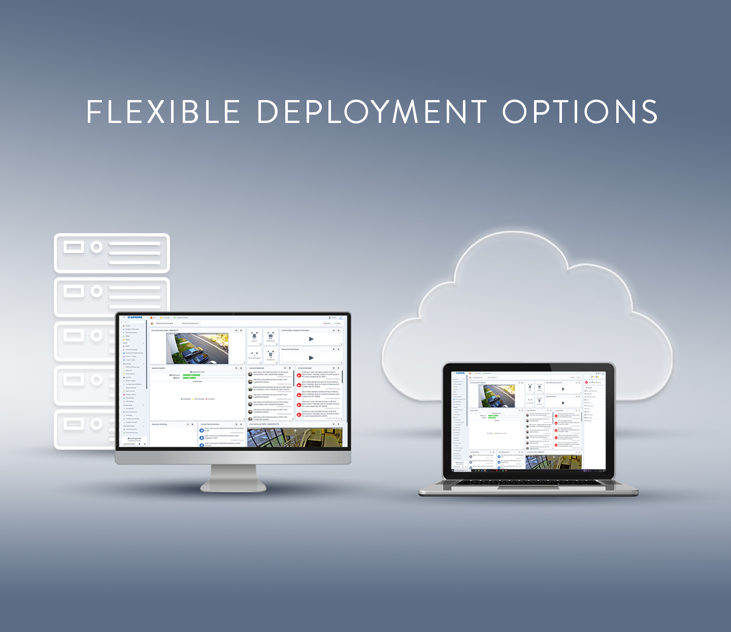 Flexible deployment options